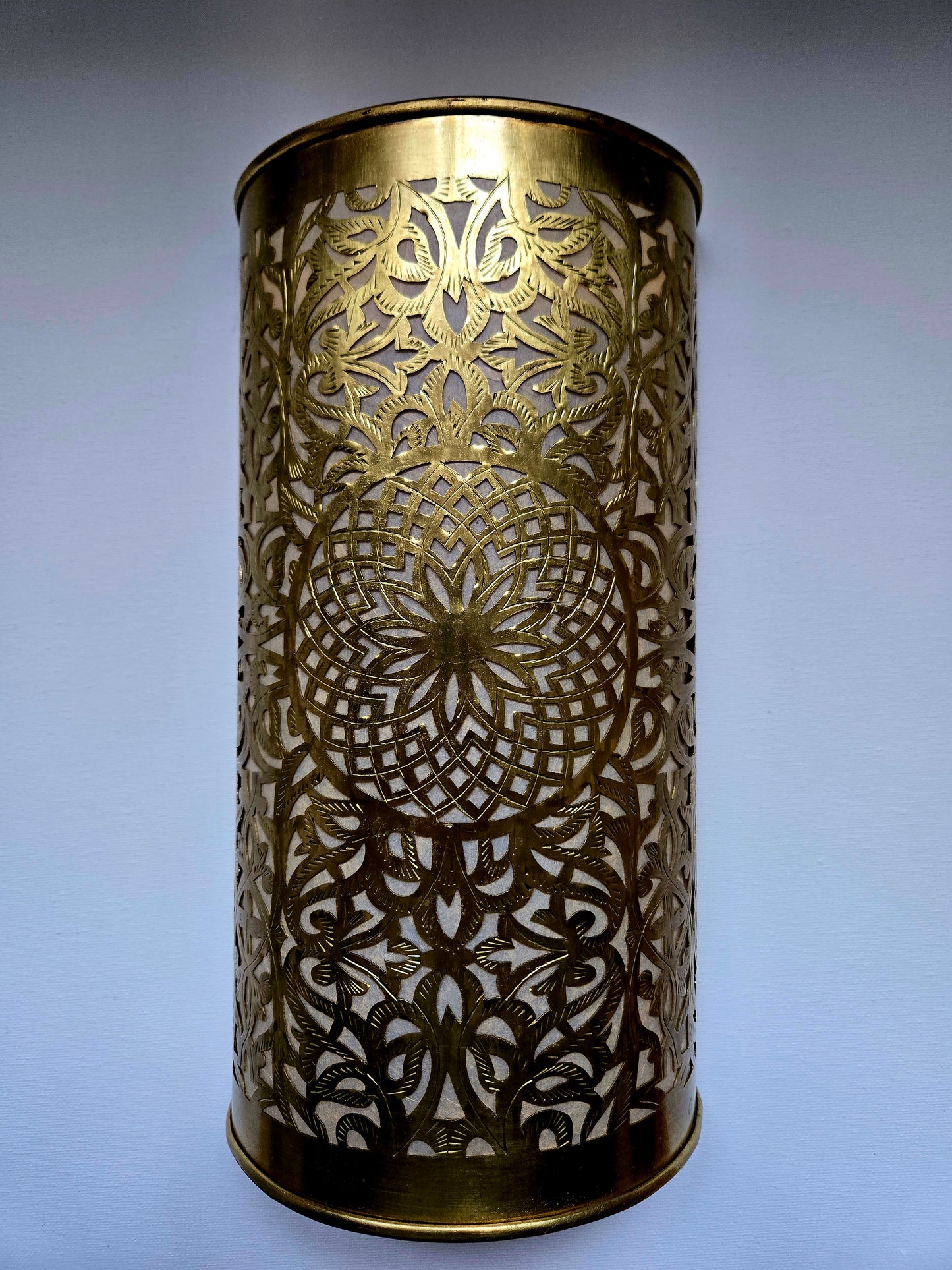 Copper wall lamp