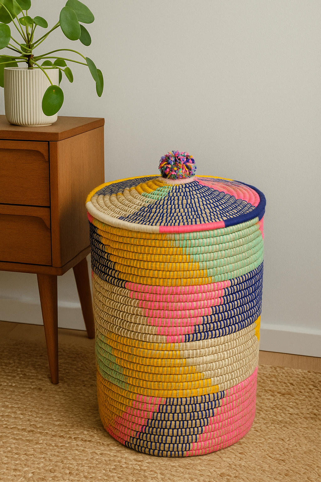 Körbe aus Natürliche Materialien