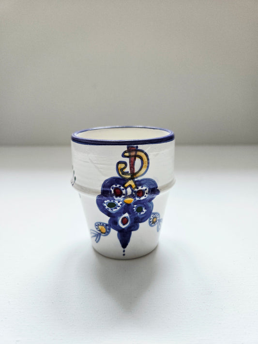 Handgefertigte Kaffeetasse aus Keramik