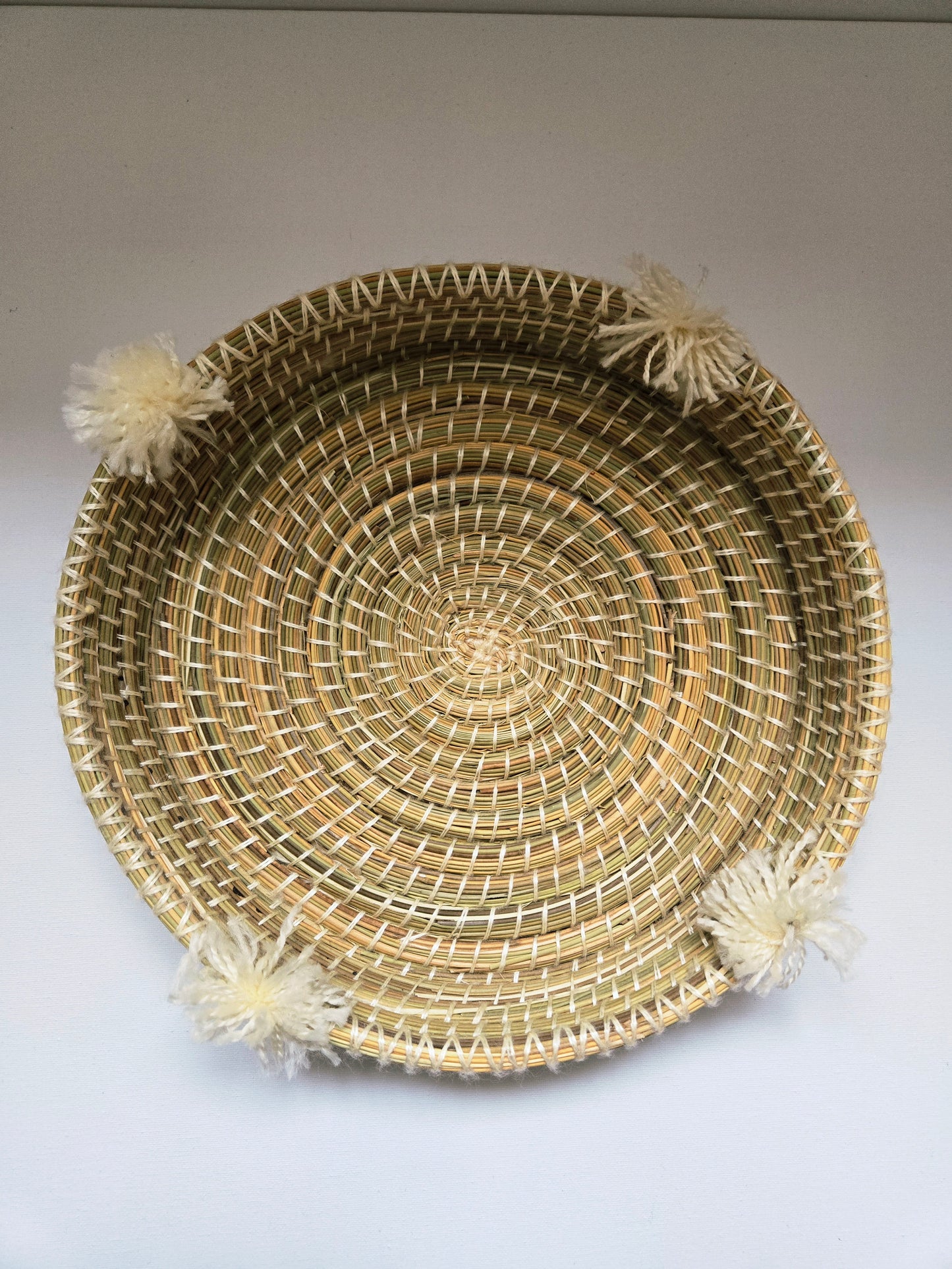 Handgefertigtes Palmblatt-Teller-Set (3-teilig)