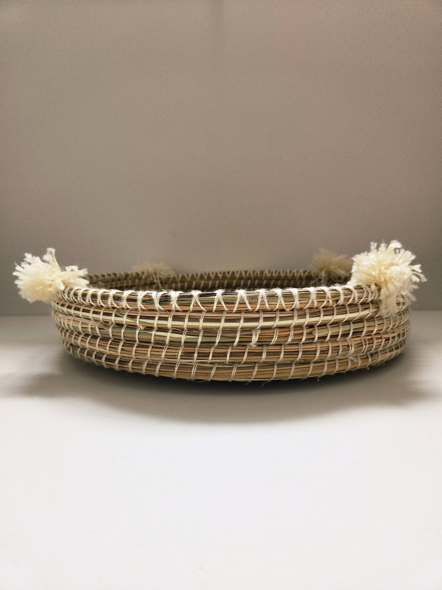 Handgefertigtes Palmblatt-Teller-Set (3-teilig)