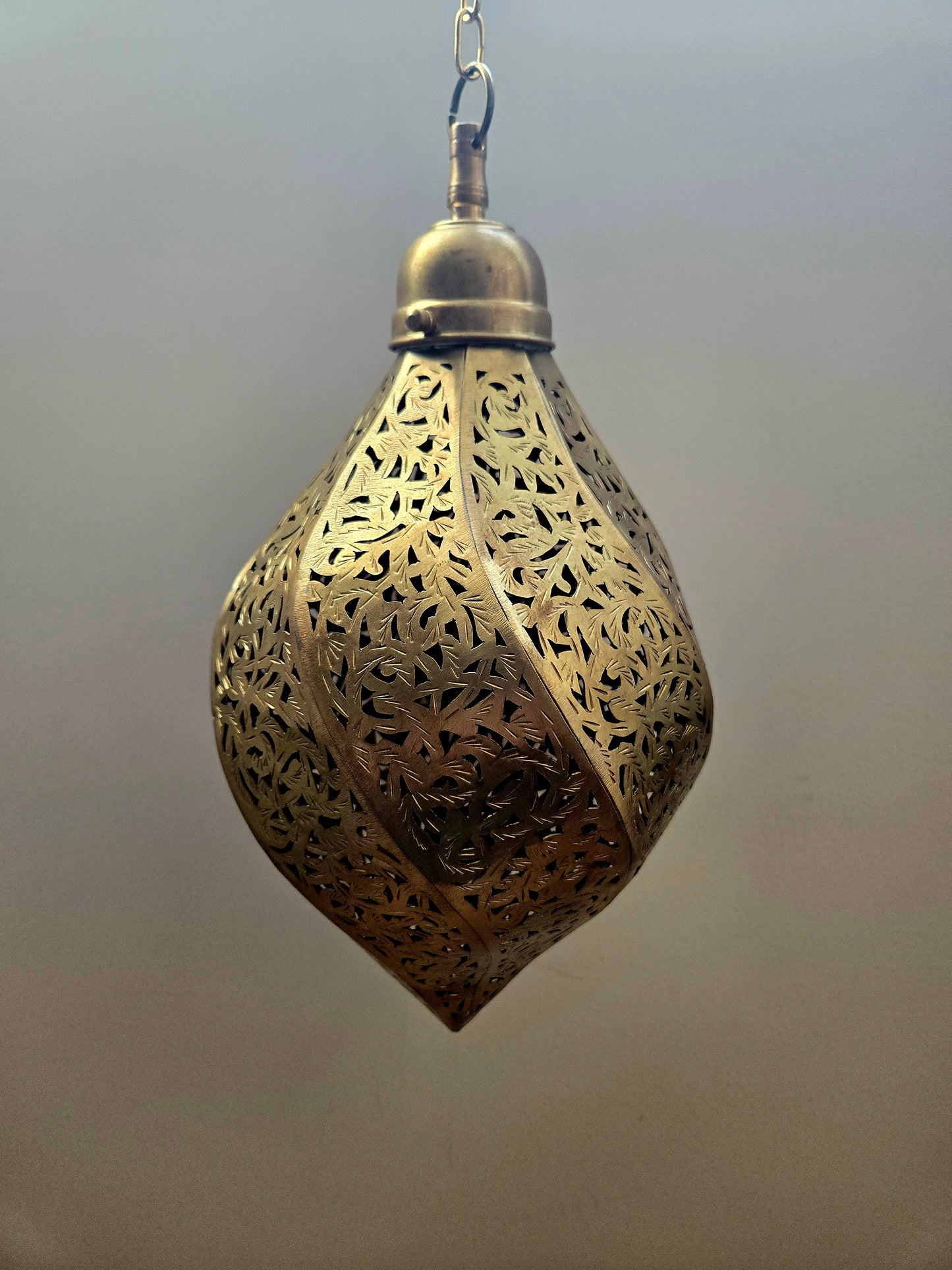 Messing lampe