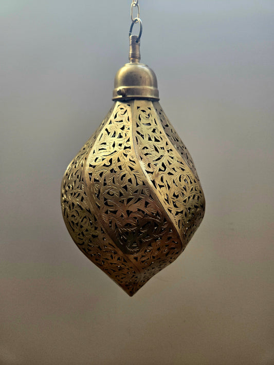 Messing lampe