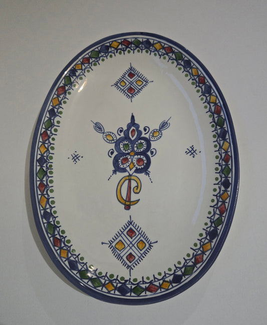 Ovale Keramikteller
