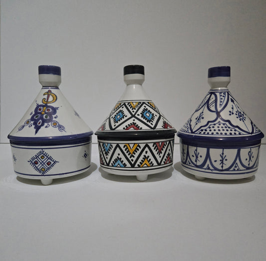 Handgefertigte Tajine-Box aus Keramik