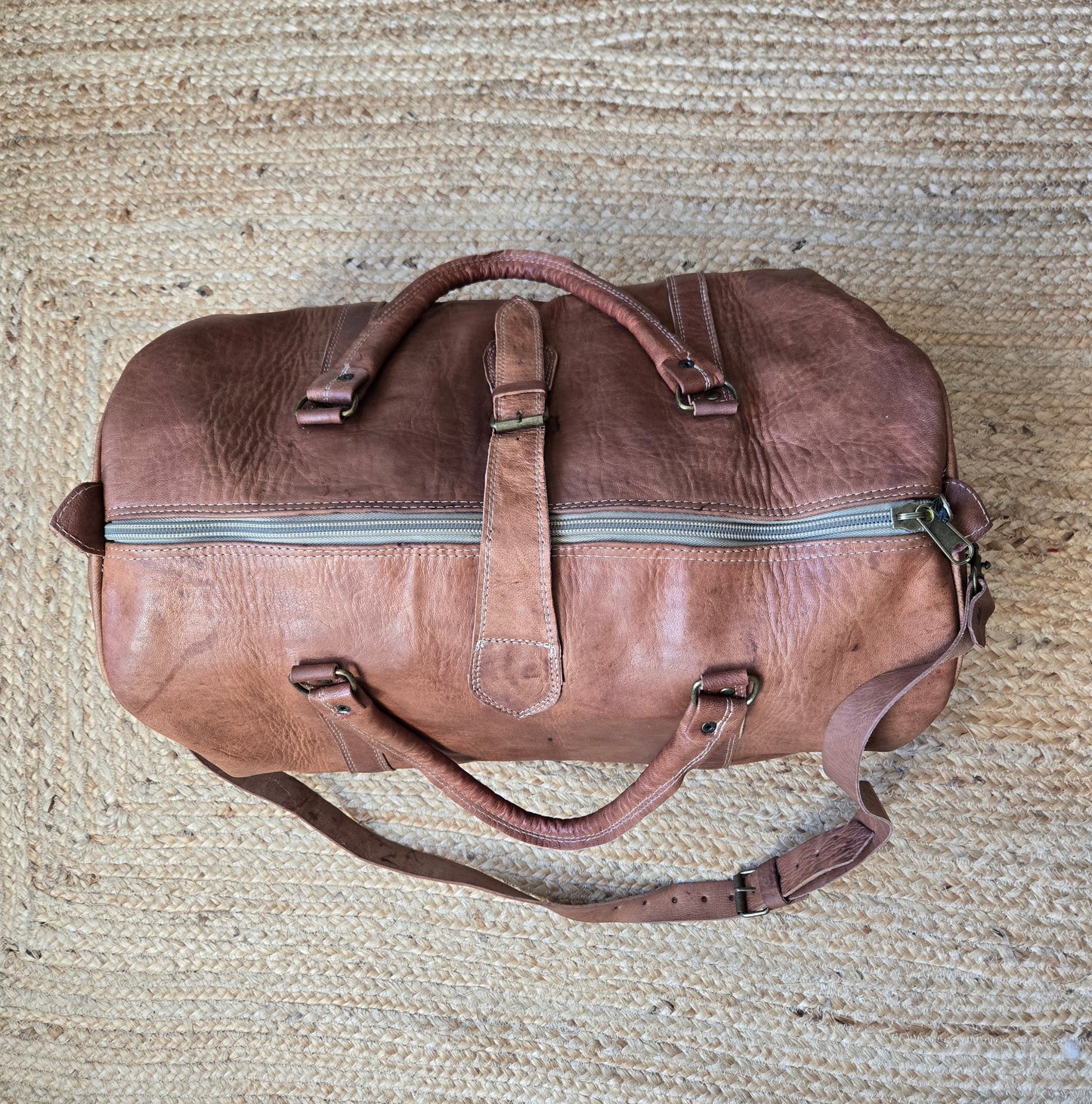Handgefertigte Ledertasche