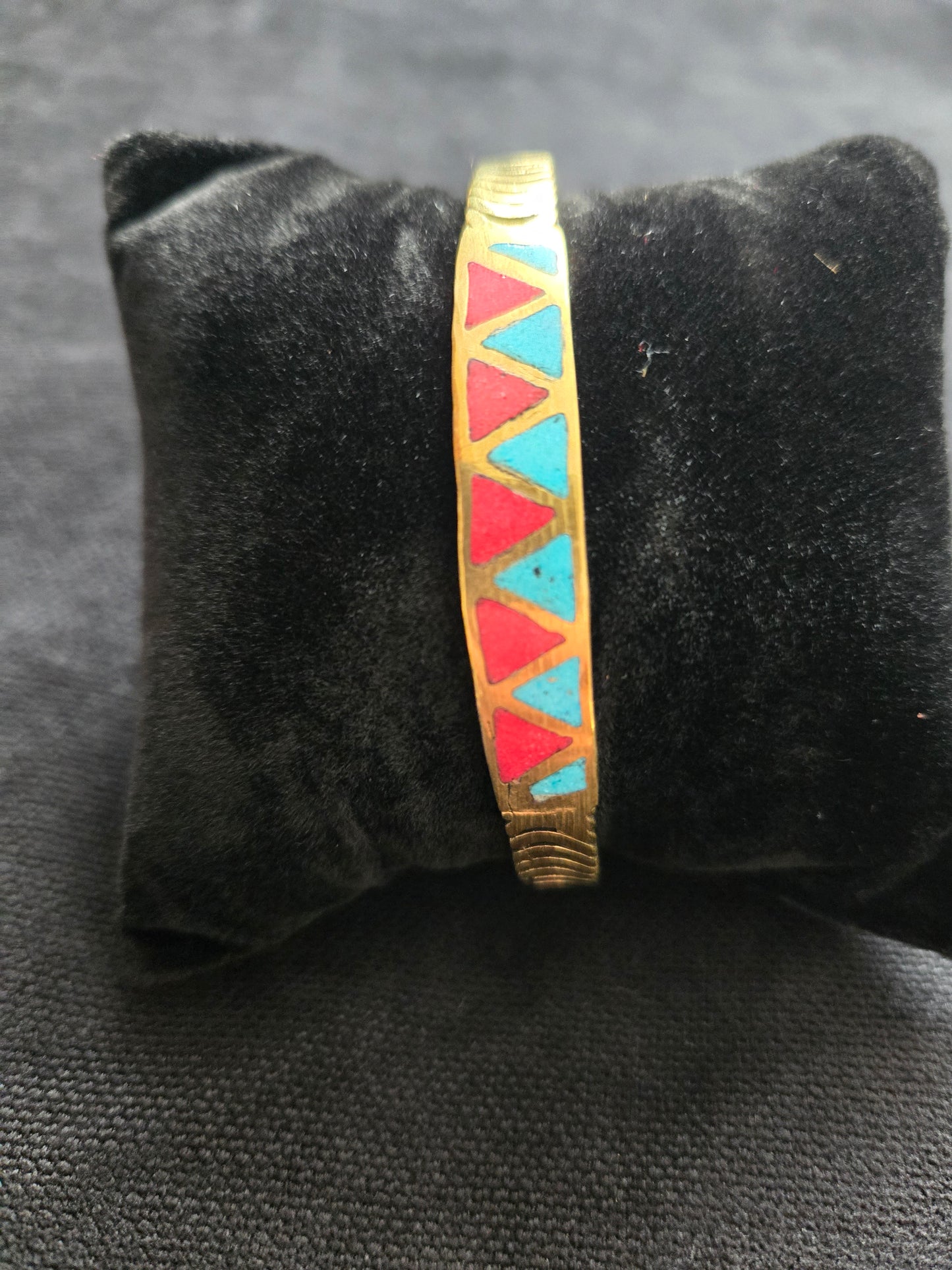 Ägyptisches Lotus Schmuckset aus Kupfer – Handgefertigtes Armband & Ring