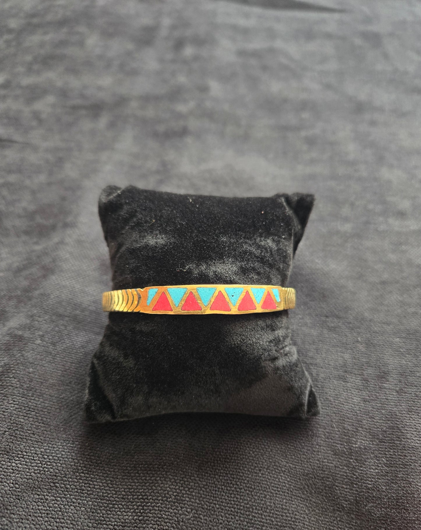 Ägyptisches Lotus Schmuckset aus Kupfer – Handgefertigtes Armband & Ring