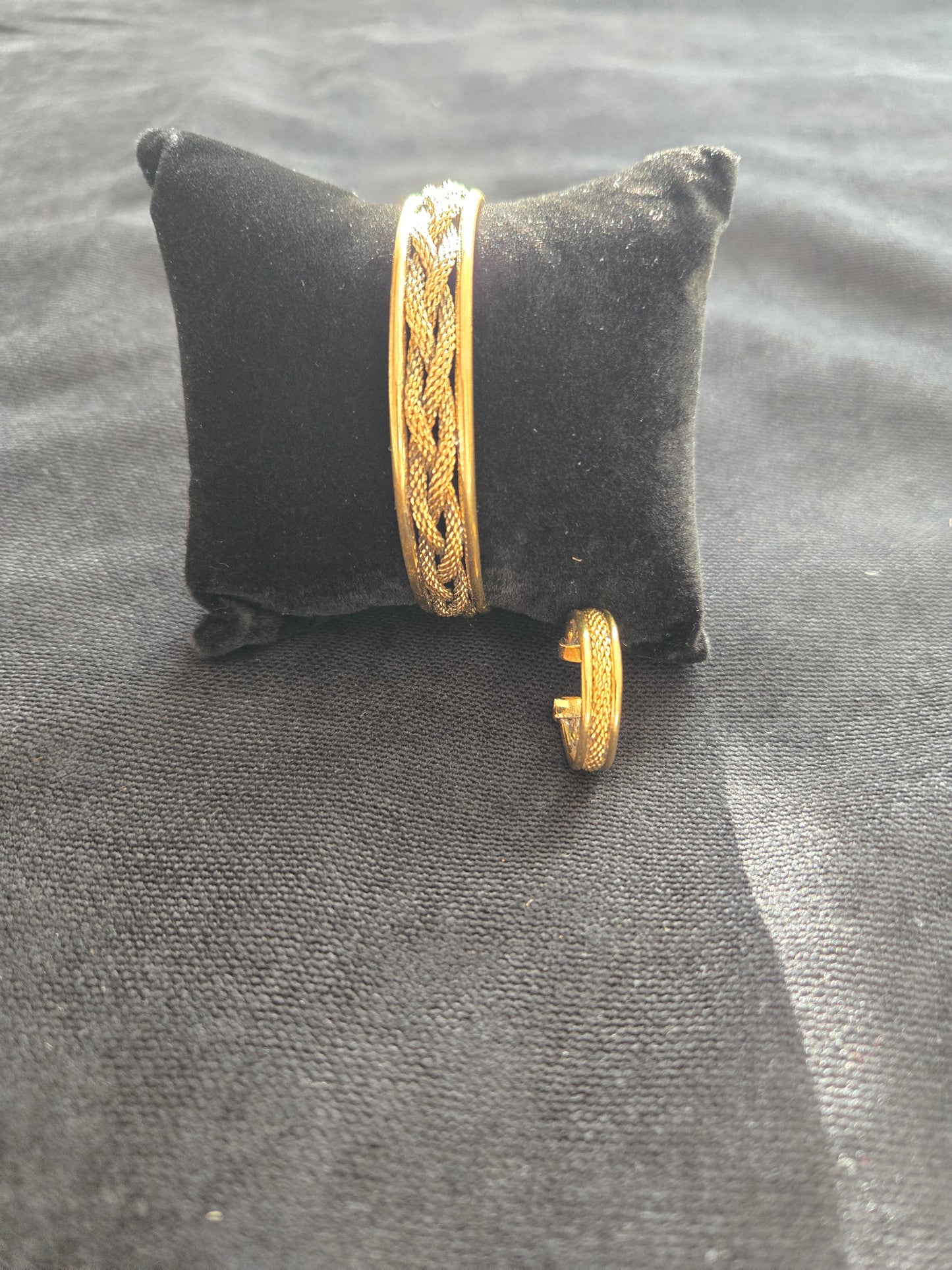 Armband und Ring Gold Messing 