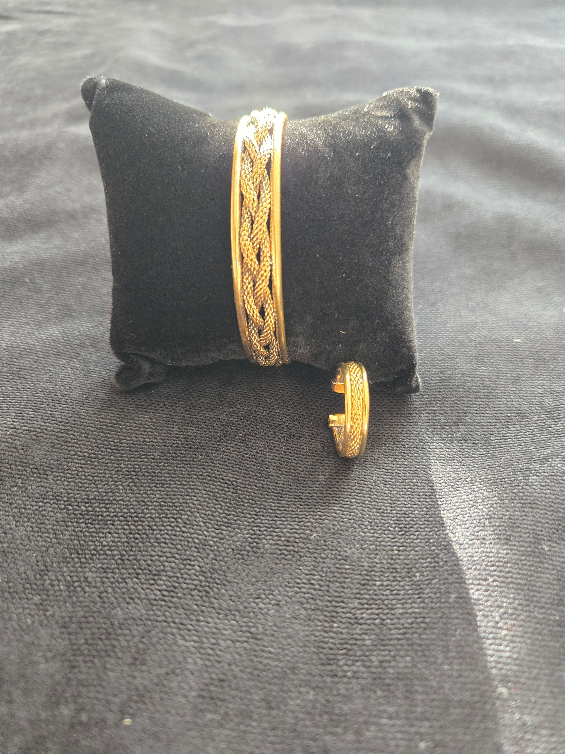 Armband und Ring Gold Messing 