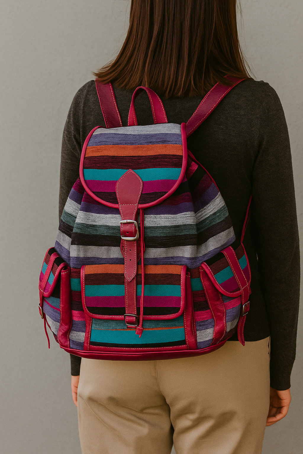 Handgemacht bag aus Natürliche Materialien