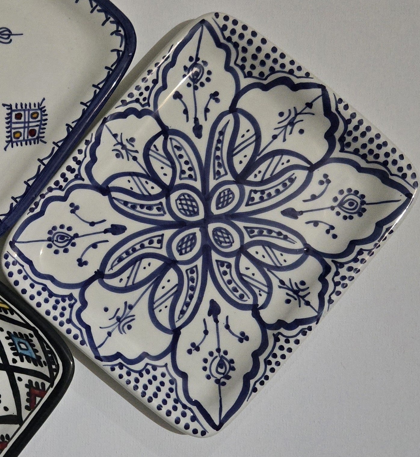 Handmade Rectangular Ceramic Plate
