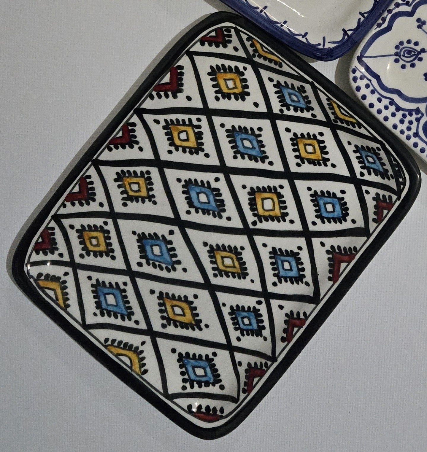 Handmade Rectangular Ceramic Plate