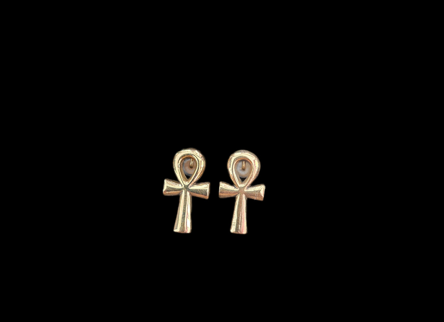 Gold Ohrringe Anch