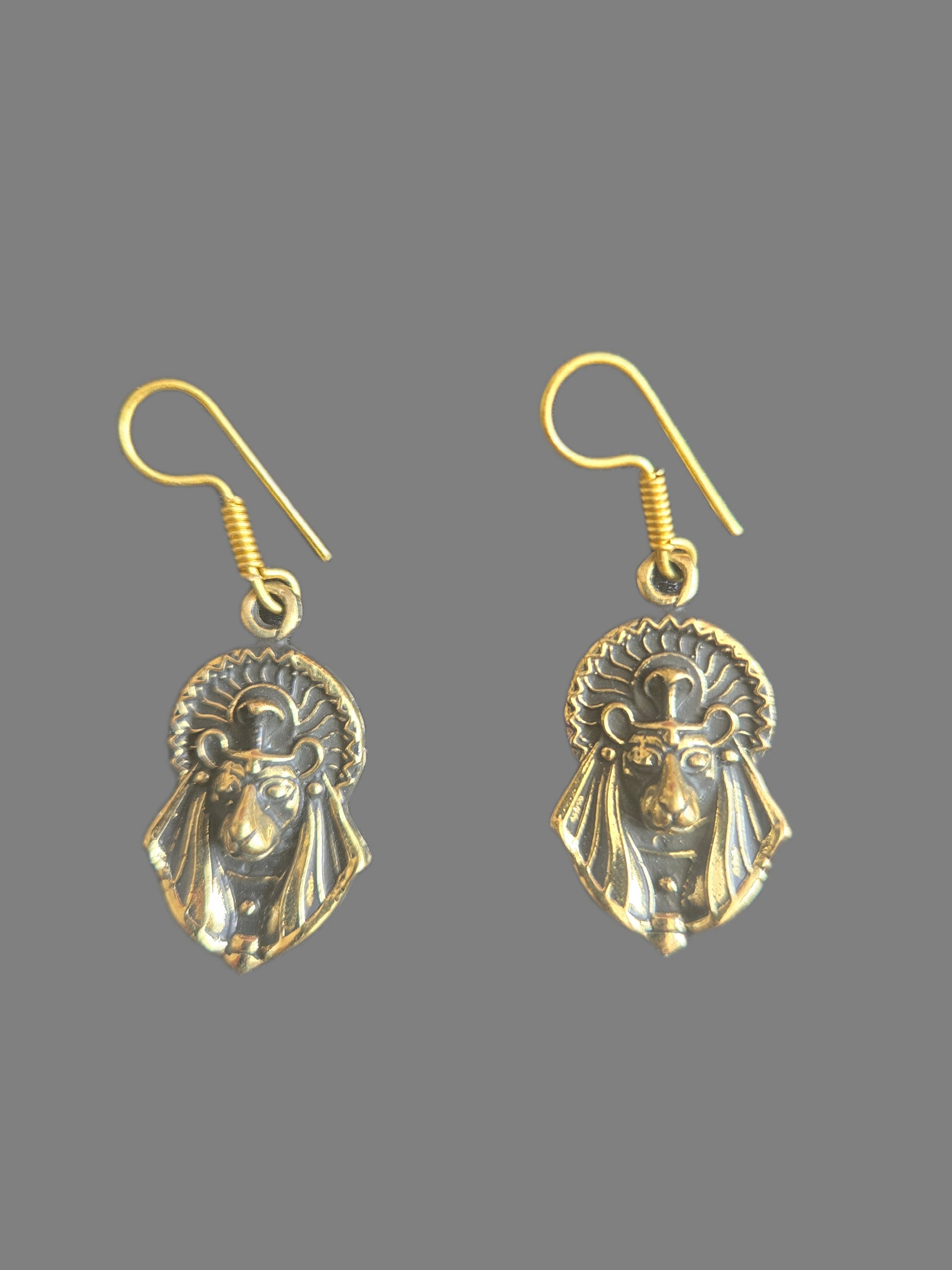 Pharaonische Ohrringe · Ägyptische Göttin Schmuck