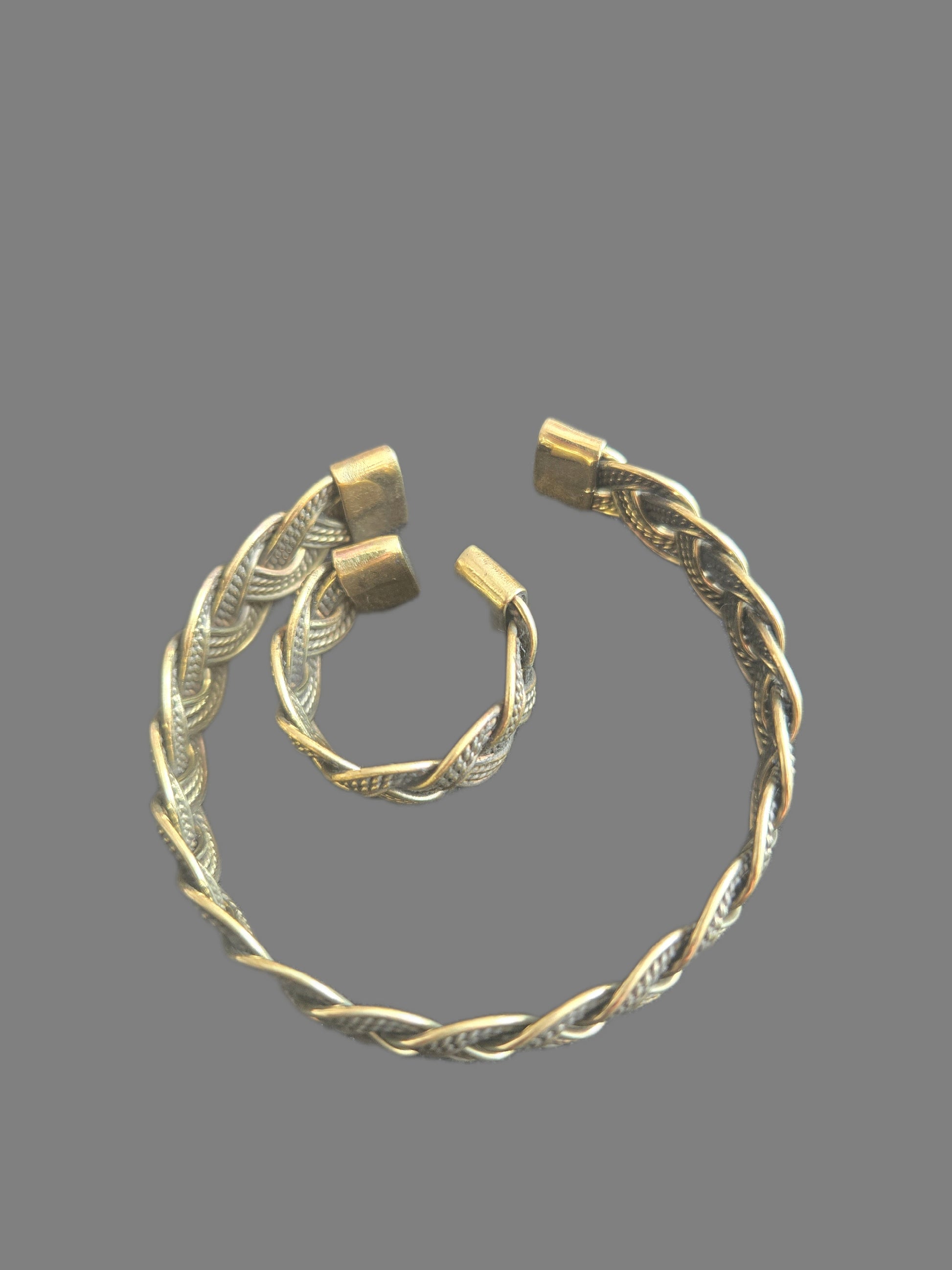 Kupfer Armband & Ring Set