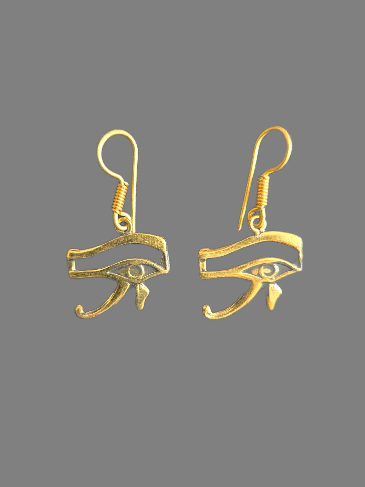 Horusauge Ohrringe aus Kupfer — Symbol für Schutz & Heilung 𓂀