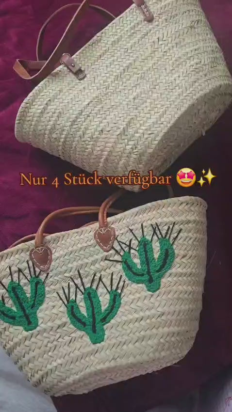 Natürliche Korbtasche Damen Sommer